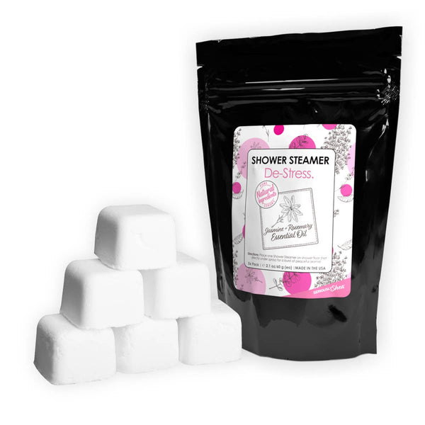 Essential Oil Shower Steamer 6-pack | De Stress
