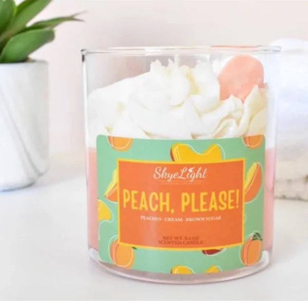 Peach, Please Scented Candle